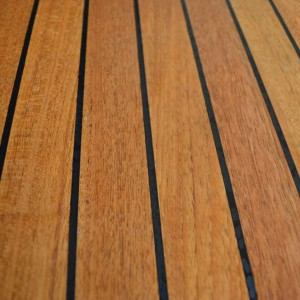 Массивная доска Ablux Ekzofloor Тик Масло герметик Sika 12х90 мм