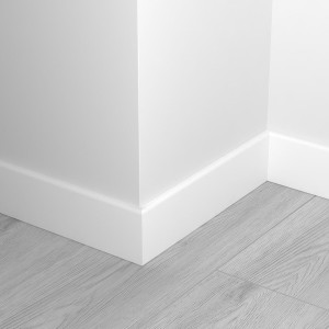 Кварцевый плинтус SPC Alpine Floor Grand Sequoia 11-00 Белый Матовый 11х80 мм (пог. м)