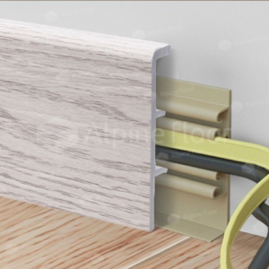 Плинтус Alpine Floor by Rico Concept 80 Ясень Арктик (пог. м)