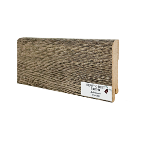 Плинтус Deartio Ликорн B302-19 Дуб жжёный 80х16х2050 мм (пог. м)