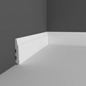 Плинтус Deartio P13.150.22 Белый под покраску 22х150х2070 мм (пог. м)