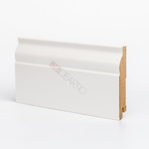 Плинтус Deartio Universal U103-100 Белый 16х100х2050 мм (пог. м)