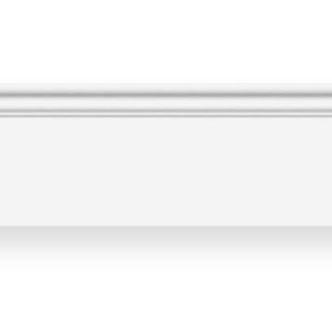 Плинтус Decomaster D005-115ДМ матовый 13х79х2400 мм (пог. м)