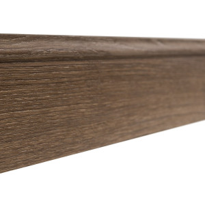 Плинтус Decor Dizayn 005-92SH 13х79х2400 мм (пог. м)