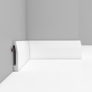 Плинтус Decor Dizayn DD125 15х70х2000 мм (пог. м)