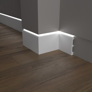 Плинтус Decor Dizayn DD707 13х100х2000 мм (пог. м)