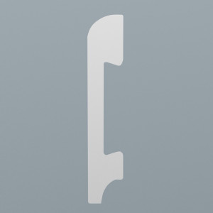 Плинтус Fargo 502 А 15х78х2000 мм (пог. м)