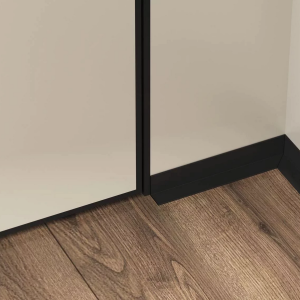 Плинтус Laconistiq Micro L MAX щелевой Золотой анодированный 16,2х35,6х4,9х2450 мм 