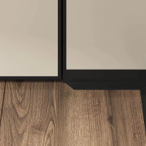 Плинтус Laconistiq Micro L щелевой Белый матовый 16,2х25,8х5х2450 мм 