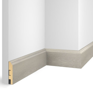 Плинтус МДФ CoSca Artiva EP07 Дуб Анталия 16х80х2400 мм (пог. м)