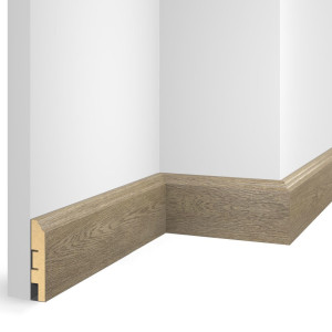 Плинтус МДФ CoSca Artiva EP07 Дуб Корсика 16х80х2400 мм (пог. м)