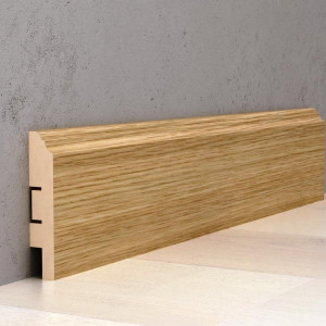 Плинтус МДФ CoSca Artiva EP07 Дуб Прованс 16х80х2400 мм (пог. м)