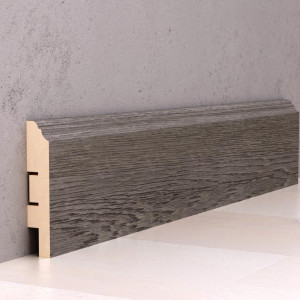 Плинтус МДФ CoSca Artiva EP07 Дуб Сицилия 16х80х2400 мм (пог. м)