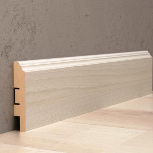 Плинтус МДФ CoSca Artiva EP07 Груша Белая 16х80х2400 мм (пог. м)