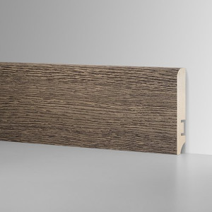 Плинтус МДФ Vecchio Parquet Design №23 Дуб Сухой Серый 16х81 мм (пог. м)