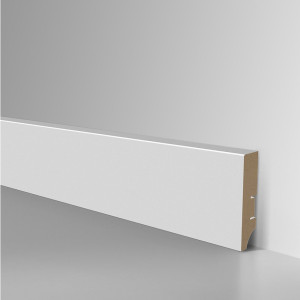 Плинтус МДФ Wimar Aktuell Weiss 401 16х60 мм (пог. м)