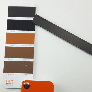 Плинтус Micro 35-01-04 Щелевой Коньяк анод. 6х16х2500 мм (пог. м)