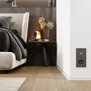 Плинтус Micro L-образный 39-12-92 Щелевой RAL9003 Белый эмаль (пог. м)