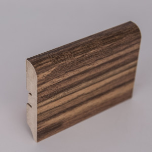 Плинтус Natura PL-C003-05 Zebrano Marais 16х80 мм (пог. м)