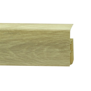 Плинтус пластиковый Royce 306 Дуб Эйфель 22х80 мм (пог. м)