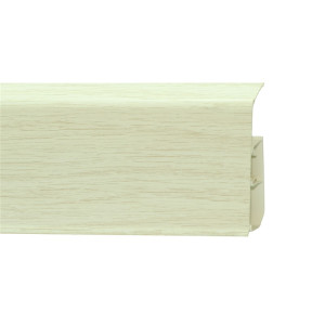 Плинтус пластиковый Royce 321 Дуб Белый 22х80 мм (пог. м)