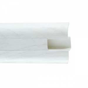 Плинтус пластиковый Royce 828 Дуб Эверест 22х58 мм