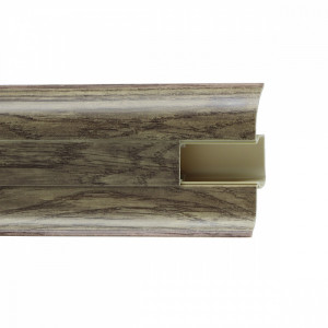 Плинтус пластиковый Royce 841 Дуб Миланский 22х58 мм (пог. м)