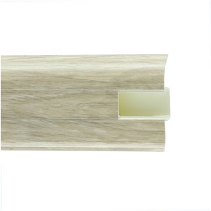 Плинтус пластиковый Wimar 801 Дуб рене 22х58 мм (пог. м)