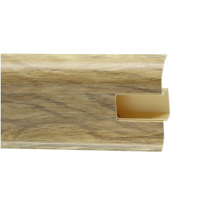 Плинтус пластиковый Wimar 811 Дуб орно 22х68 мм (пог. м)