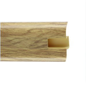 Плинтус пластиковый Wimar 817 Дуб обыкновенный 22х68 мм (пог. м)