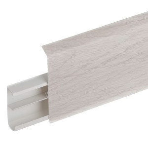 Плинтус пластиковый Wimar Quadro Алансо 22х100 мм (пог. м)