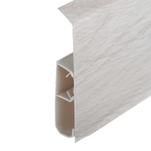 Плинтус пластиковый Wimar Quadro Алансо 22х100 мм (пог. м)