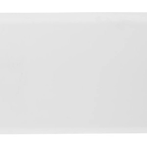 Плинтус пластиковый Wimar Quadro Белый матовый 22х100 мм (пог. м)