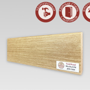 Плинтус TeckWood Дуб Гоби 10х80х2150 мм (пог. м)