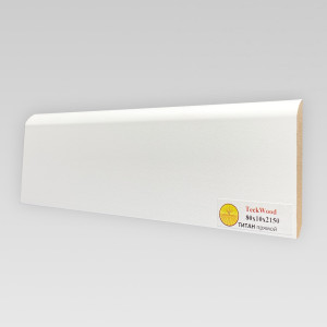 Плинтус TeckWood Титан прямой 10х80х2150 мм (пог. м)