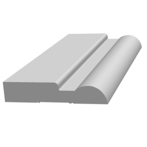 Плинтус Ultrawood Base 0010 25х127х2440 мм (пог. м)