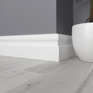 Плинтус Ultrawood Base 0010 25х127х2440 мм (пог. м)