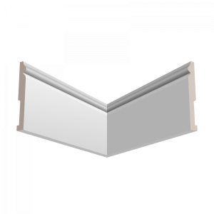 Плинтус Ultrawood Base 5501 W 12х100х2440 мм (пог. м)