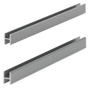 Теневая рейка Laconistiq Dual Без покрытия под панели и керамогранит 8,6х12х3000 мм (пог. м)