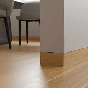 Вставка МДФ LWD для скрытого плинтуса + шпон дуба 12х80х2800 мм (пог. м)