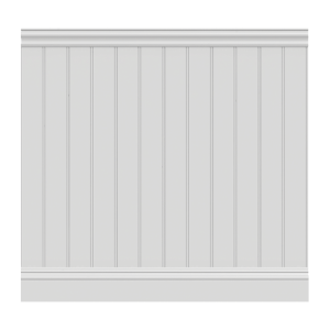 Ultrawood Wain 002 панели и плиты белая под покраску 6х181х813