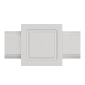 Ultrawood D 2085 дверной декор белый под покраску 18х85х85