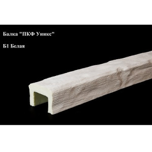 Балка Уникс Классика Б1 Белая