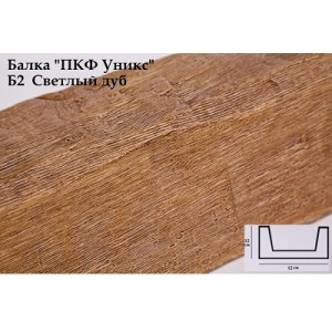Балка Уникс Классика Б2 Светлый дуб