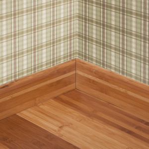 Плинтус Parketoff из массива Бамбук горизонтальный Кофе