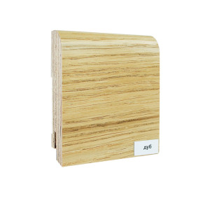 Плинтус Finitura Dekor Дуб без покрытия 15х120х2400 мм (пог. м)