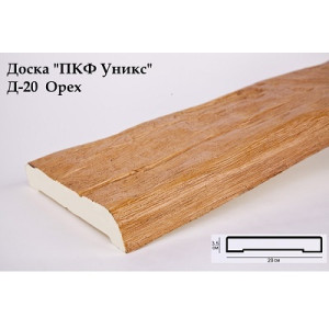 Доска Уникс Классика Д-20 Орех