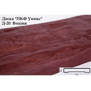 Доска Уникс Классика Д-20 Вишня