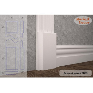 Дверной декор МДФ Madest Decor BD03