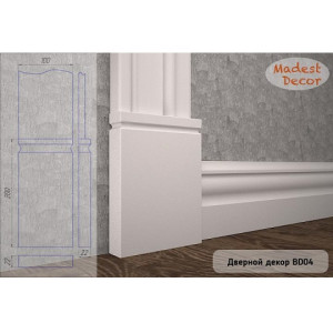 Дверной декор МДФ Madest Decor BD04